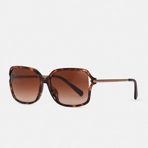 Coach Metal Open Frame Sunglasses